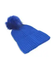 [Morgan & Taylor] Valentine Wool Blend Beanie in Cobalt