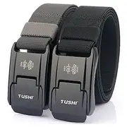 Men's Tactical Tactical Belt Nylon Web Belt Nylon Belt ArmyGreen Black Nylon