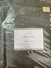 Pottery Barn Emery linen curtain 50x96 lined, Sage
