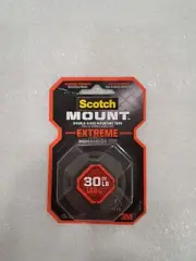 Scotch Permanent Double Sided Extreme Mounting Tape