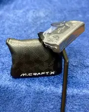 MIZUNO M-CRAFT S6 PUTTER, BLACK KBS CT120 STEEL, RH (T-338) NEW! MAKE OFFER!!