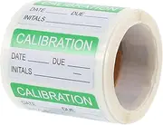 DOITOOL Green Control Calibration Stickers 300pcs/roll Self Laminating Sticker Book Writable Labels