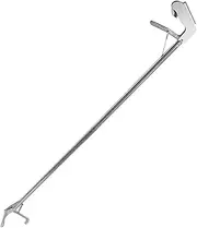 Mipcase Useful Folding Snake Catcher Clip Tool Stainless Steel Snake Grabber with Lock Non Slip Design for Garden and Zoo Use Lightweight and Durable Snake Tong