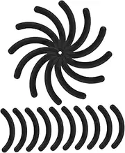 LIFKOME 24pcs Eyelash Curler Refill Pads Soft Cushions for Eyelash Curlers Durable Replacement Inserts for Lasting Curling Compatible with Curling Tools