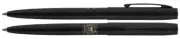 US COAST GUARD INSIGNIA engraved MATTE BLACK Fisher Space Pen boxed-M4BCG