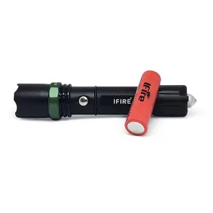 IFire 18650原裝充電電池3.7V鋰電池強光手電筒電池