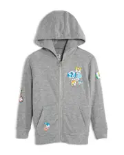 Chaser Boys' Long Sleeved Zip Up Hoodie - Little Kid, Big Kid