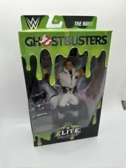 Mattel Ghostbusters WWE Elite Mash Up The Rock Wrestling Figure Dwayne Johnson