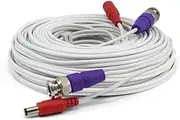 Swann Security 45ft Security Extension Cable with BNC Connectors and Fire Rated UL Rating for DVR Security Cameras and Systems
