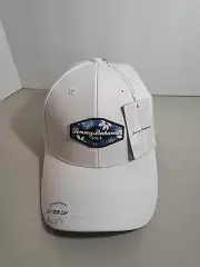Tommy Bahama Golf Hat Baja Margarita Mens Adjustable Snapback White Cap NWT