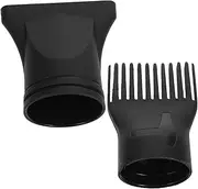 2Pcs Hair Dryer Nozzle Attachments Heat Resistant Diffuser Concentrator for Enhanced Curls Reduced Frizz Suitable for All Hair Easy to Use