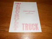 1961 CHEVROLET TRUCK WIRING DIAGRAM MANUAL / '61 CHEVY DIAGRAMS