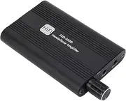 HiFi Earphone AMP, Two Stage Gain Volume Adjustment Compact 3.5mm Rechargeable Portable HiFi Headphone Amplifier for Phone