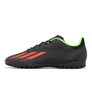 adidas 足球釘鞋 X Speedportal 4 TF 男鞋 黑 紅 人工草皮 碎釘 膠釘 愛迪達 GW8506