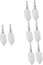 BRIGHTFUFU 4sets Stirring Spoon Hollow-Out Absinthe Vintage Wormwood Bar Supply 2pcs*4