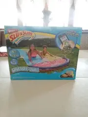 Wham-O SLIP N SLIDE Wave Rider Double Inflatable Slide 16 Ft NEW SEALED BOX!