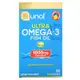 [iHerb] Qunol Ultra Omega-3 魚油，檸檬味，1,000 毫克，180 粒迷你軟凝膠（每粒軟凝膠 500 毫克）