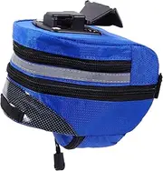 GOOHOCHY Riding Saddle Bag Bike Tail Storage Pouch Bike Tool Bag Waterproof Reflective for