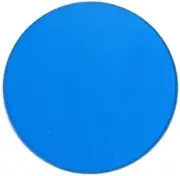 50pcs Size Diameter 50mm and 3.5mm Thickness BS23 F23 Optical Blue Filter Glass
