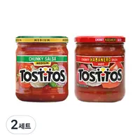 在飛比找Coupang 酷澎優惠-TOSTITOS 莎莎醬組(中辣+哈瓦那辣椒)