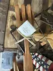 POTTERY BARN Wooden Salad Servers Set 2 Large 12" Spoon and Fork