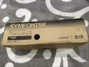 SONOS IKEA SYMFONISK WiFi Bookshelf Speaker, Black E1801 NEW SEALED 003.575.61