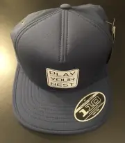 Ping FlexFit 110 Play Your Best Golf Hat Cap -Blue NWT!