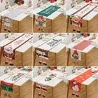 Navidad Table Runner Fabric Table Flag Cartoon Christmas Tablecloth Christmas
