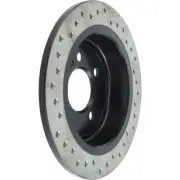 Disc Brake Rotor-High Performance Drilled Centric fits 02-06 Mini Cooper (for: Mini)