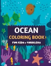 在飛比找博客來優惠-Ocean Coloring Book For Kids &