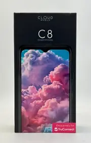 Cloud Mobile Stratus C8 Black Smartphone 32GB for TruConnect