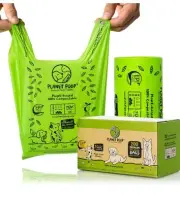 PLANET POOP Home Compostable Dog Poop Bags with Handles, 200 Count