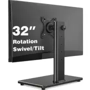 VESA Monitor Stand for 13-32 Inch Screens, Adjustable Height, Swivel