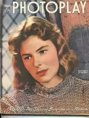 MAG: Photoplay-Ingrid Bergman-Red Skelton-Katherine Hepburn-Maureen O'Hara-Fe...