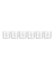 [Krosno] Harmony Tumbler 350ml Set of 6 Gift Boxed in Clear
