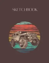 在飛比找博客來優惠-SketchBook: Vintage Jeep Retro