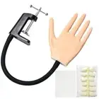 Practice Hand for Acrylic Nails Practice Mannequin Hand Fexible Hand