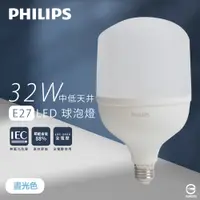 在飛比找PChome24h購物優惠-【Philips 飛利浦】LED HID HB 32W E2