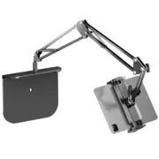 Aluminium Bedside Sofa Desk Stand Lazy Mount Holder Arm Bracket For iPad Tablet