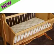 Holy Lamb Organics Bassinet Mattress Natural Premium Eco Wool New