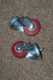 TENNANT 9012767 CASTER - SWIVEL WHEEL set of 2 NEW