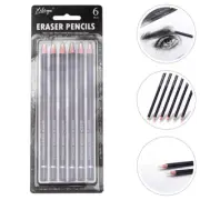 6 Pcs Highlight Rubber Pencil Charcoal Pencils Drawing Pencils Sketching