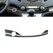 3Pcs For Honda CR-V 2015-2016 Carbon Fiber Console AC Control Panel Below Cover