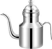 Stainless Steel Oil Dispenser, 11 Oz Olive Oil Dispenser Kitchen Oil Drizzler Bottle with Drip Free Spout Oil Can Vinegar Jug Sauce Grease Storage Can Silver Stainless Steel Oil Dispenser