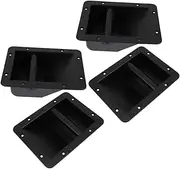 WHAMVOX 4pcs Plastic Speaker Handles Replacement for Vintage Amplifier Easy Install