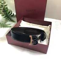 在飛比找樂天市場購物網優惠-美國百分百【全新真品】BALLY 皮帶 男款 真皮 腰帶 上