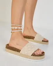 [Karyn In LA] Karyn In LA Girls' Hamilton Anklet Pack in White/Gold One Size White/Gold