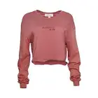 ADIBA designer Pink/Mauve Powerful Cropped Top/Tee/T-shirt Size M
