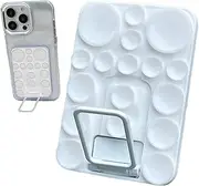 Silicone Phone Suction Cup | Suction Cup Phone Mount | Sticky Double Sided Phone Case Stand | Portable Adhesive Cellphone Stand with Strong Adsorption for Offices
