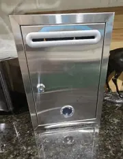 Mailbox Complaint Or Suggestion, Donation Box Cash Box With Lock And Key